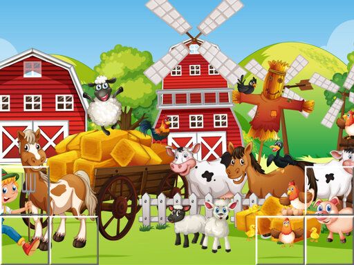 Farm Pic Tetriz - browser game screenshot
