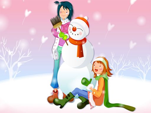 Christmas Romance Slide - browser game screenshot
