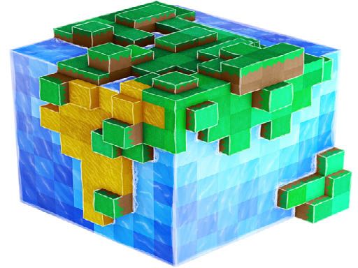 One block survival - browser game screenshot