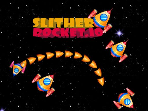 Slither Rocket.io - browser game screenshot