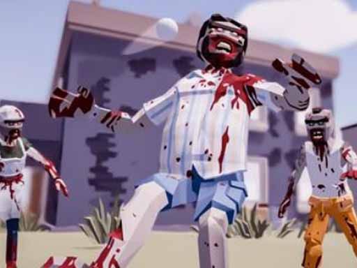 Zombies Golf Grenades - browser game screenshot