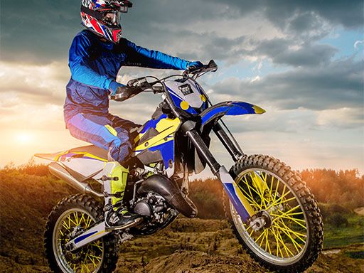 Dirt 3 Racing Bikes - browser game screenshot