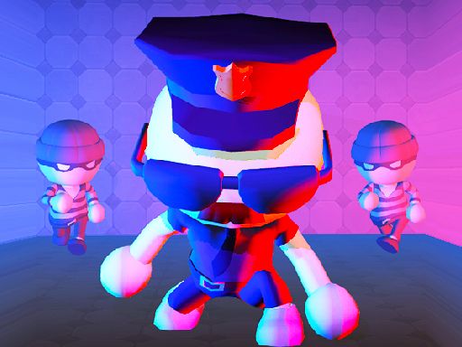 Robber Vs Police: Fighting - browser game screenshot