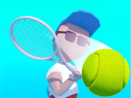 Tennis Guys - browser game screenshot