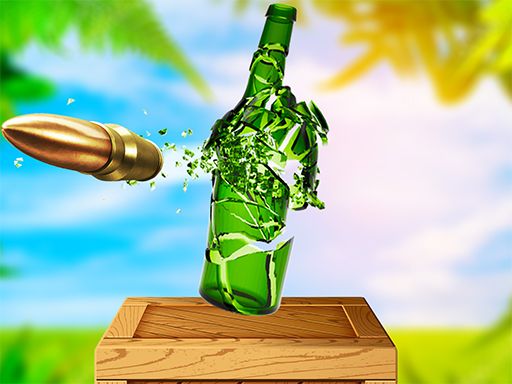 Real Bottle Shooter Game - browser game screenshot