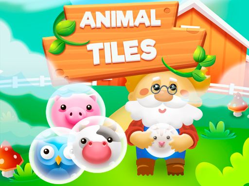 Animal Tiles - browser game screenshot