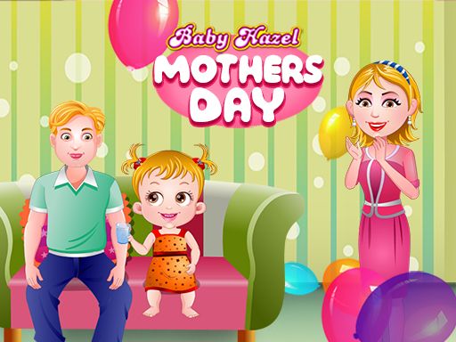 Baby Hazel Mother's Day - browser game screenshot