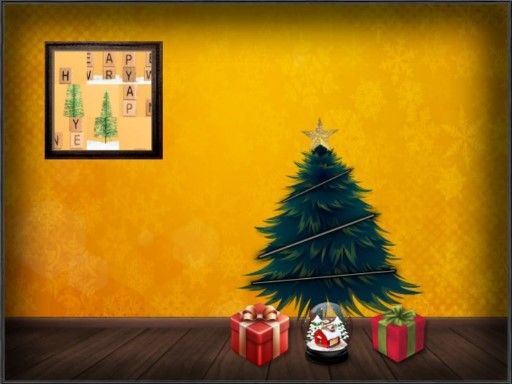Amgel New Year Room Escape 5 - browser game screenshot