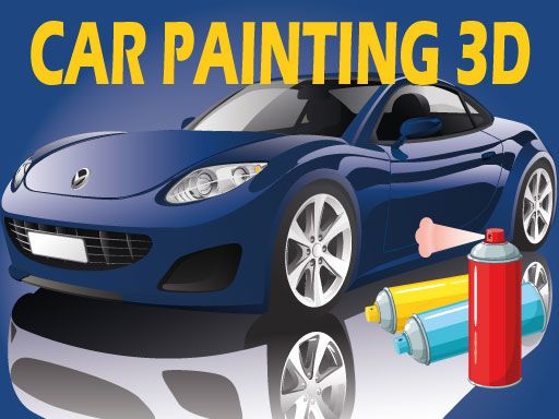 car painting 3D - browser game screenshot