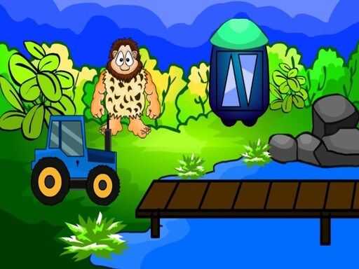 Find The Tractor Key 4 - browser game screenshot