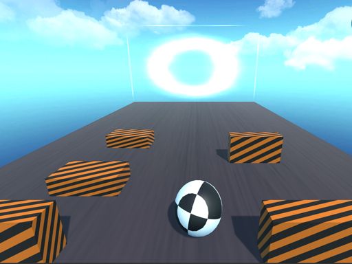 Sky Balls 3D - browser game screenshot