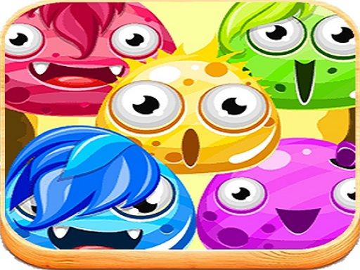 Monster color up game - browser game screenshot
