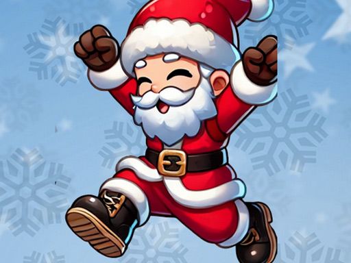 Flappy Santa Claus - browser game screenshot
