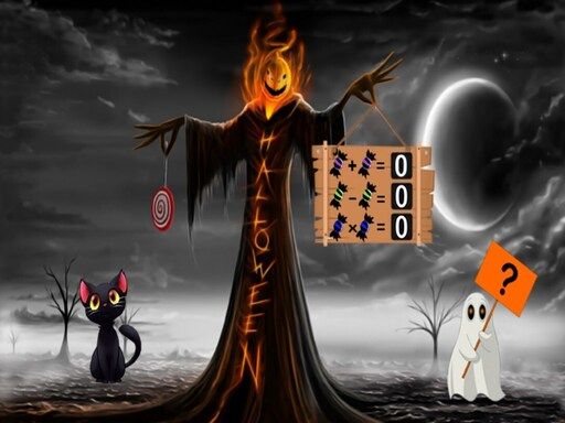 Halloween Owl Rescue - browser game screenshot