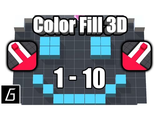 Color Kit 3d - browser game screenshot