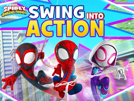 Spidey and his Amazing Friends: Swing Into Action! - browser game screenshot