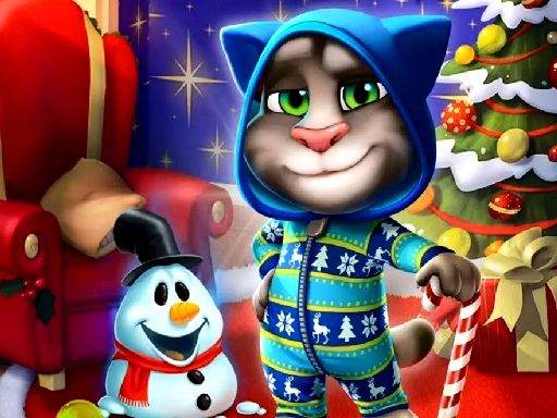 Christmas Tom Differences - browser game screenshot