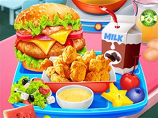 School Lunch Maker Game - browser game screenshot