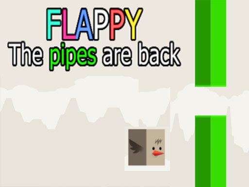 Flappy The Pipes ara back - browser game screenshot