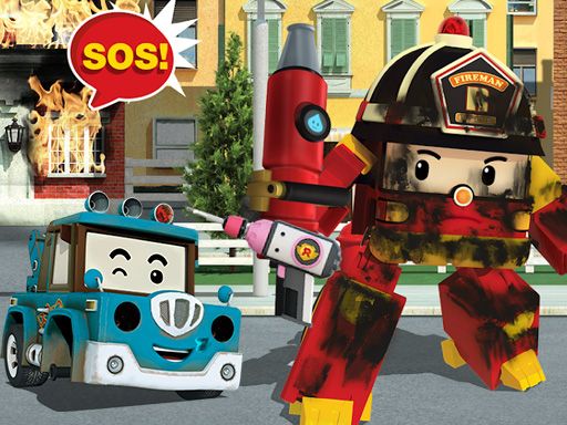 Robot Car Emergency Rescue 2 - browser game screenshot