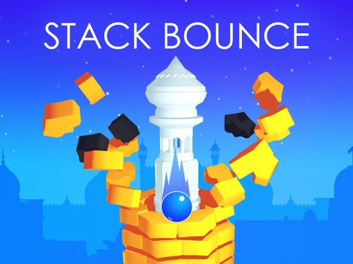 Stack Bounce - browser game screenshot