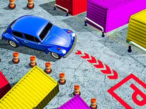 Classic Car Parking 3D - browser game screenshot