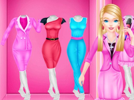 Doll Career Outfits Challenge - browser game screenshot