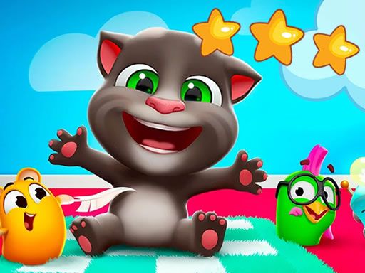 Talking Tom Hidden Stars - browser game screenshot
