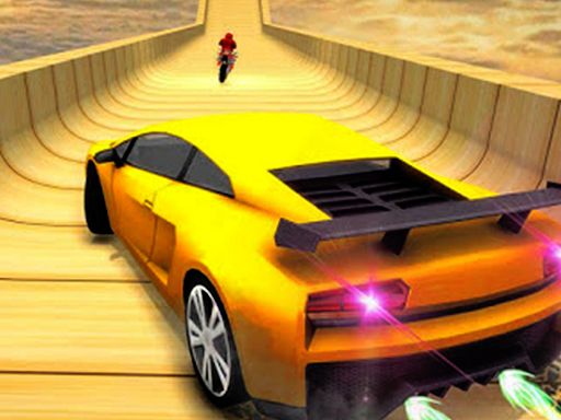 Car Stunts - Sky Driver - browser game screenshot