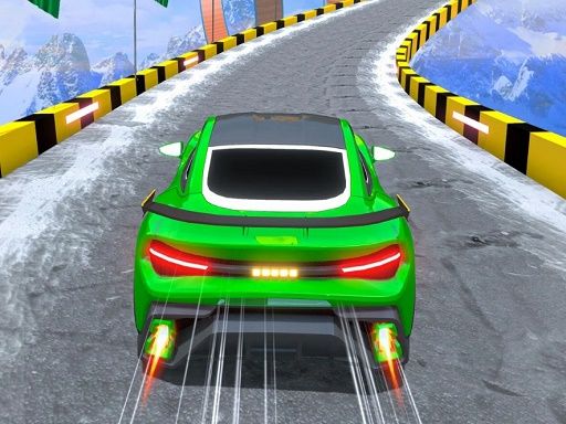 Car Stunts 2050 - browser game screenshot