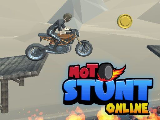 Moto Stunt Online - browser game screenshot