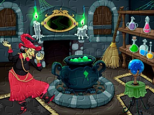 The Witch Room - browser game screenshot
