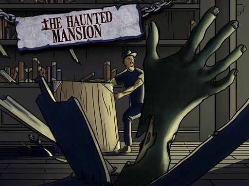 The Haunted Mansion - browser game screenshot