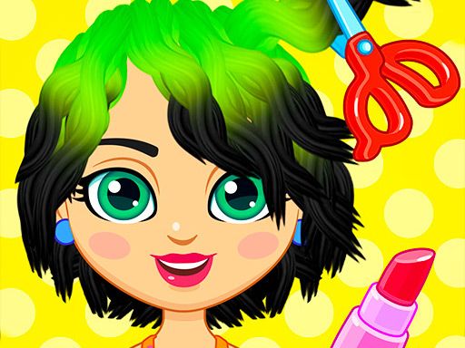 Popular Hair Salon - browser game screenshot