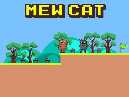 Mew Cat - browser game screenshot