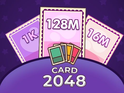 Merge Card 2048 - browser game screenshot