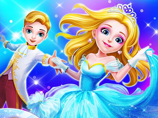SWEET PARTY WITH PRINCESSES - browser game screenshot