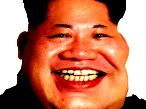 Kim Jong Un Funny Face - browser game screenshot