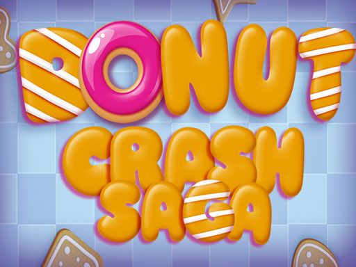 Donut Crash Saga HD - browser game screenshot