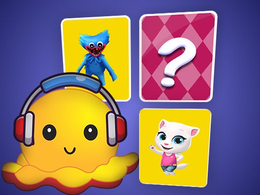Octopus Memory Card Match - browser game screenshot