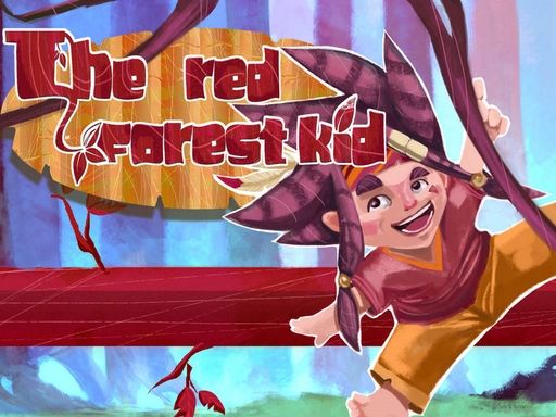 The red forest kid - browser game screenshot