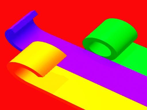 PAINT ROLLER 3D - browser game screenshot