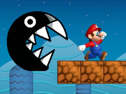 Ultimate Mario run - browser game screenshot