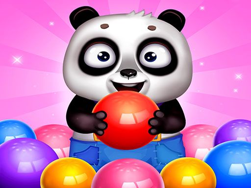 Panda Bubble Mania - browser game screenshot