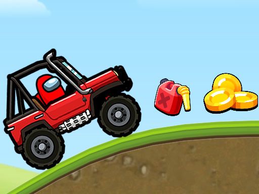 Among Hill Climber - browser game screenshot
