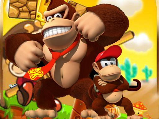 Kong Hero Super Kong Jump 2020 - browser game screenshot