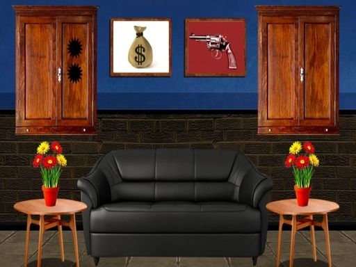 Mobster House Escape Mobster House Escape - browser game screenshot