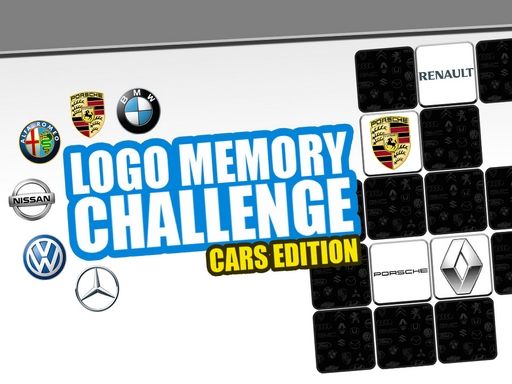 Logo Memory Challenge: Cars Edition Logo Memory Challenge: Cars Edition - browser game screenshot