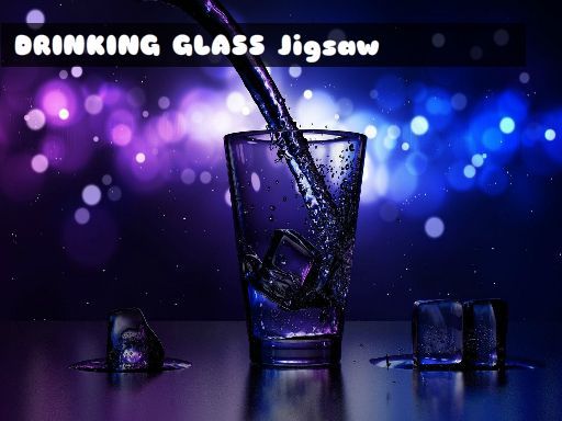 Drinking Glass Jigsaw Drinking Glass Jigsaw - browser game screenshot