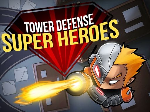 Tower Defense : Super Heroes - browser game screenshot